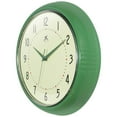 thumbnail image 5 of Infinity Instruments Retro Round Green Wall Clock, 15", 5 of 7