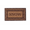 thumbnail image 1 of CocoMatsNMore Personalized Brown Blooming Hearts Doormats with Vinyl Backing 18" x 30", 1 of 1