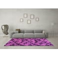 thumbnail image 3 of Ahgly Company Indoor Rectangle Abstract Purple Modern Area Rugs, 3' x 5', 3 of 4