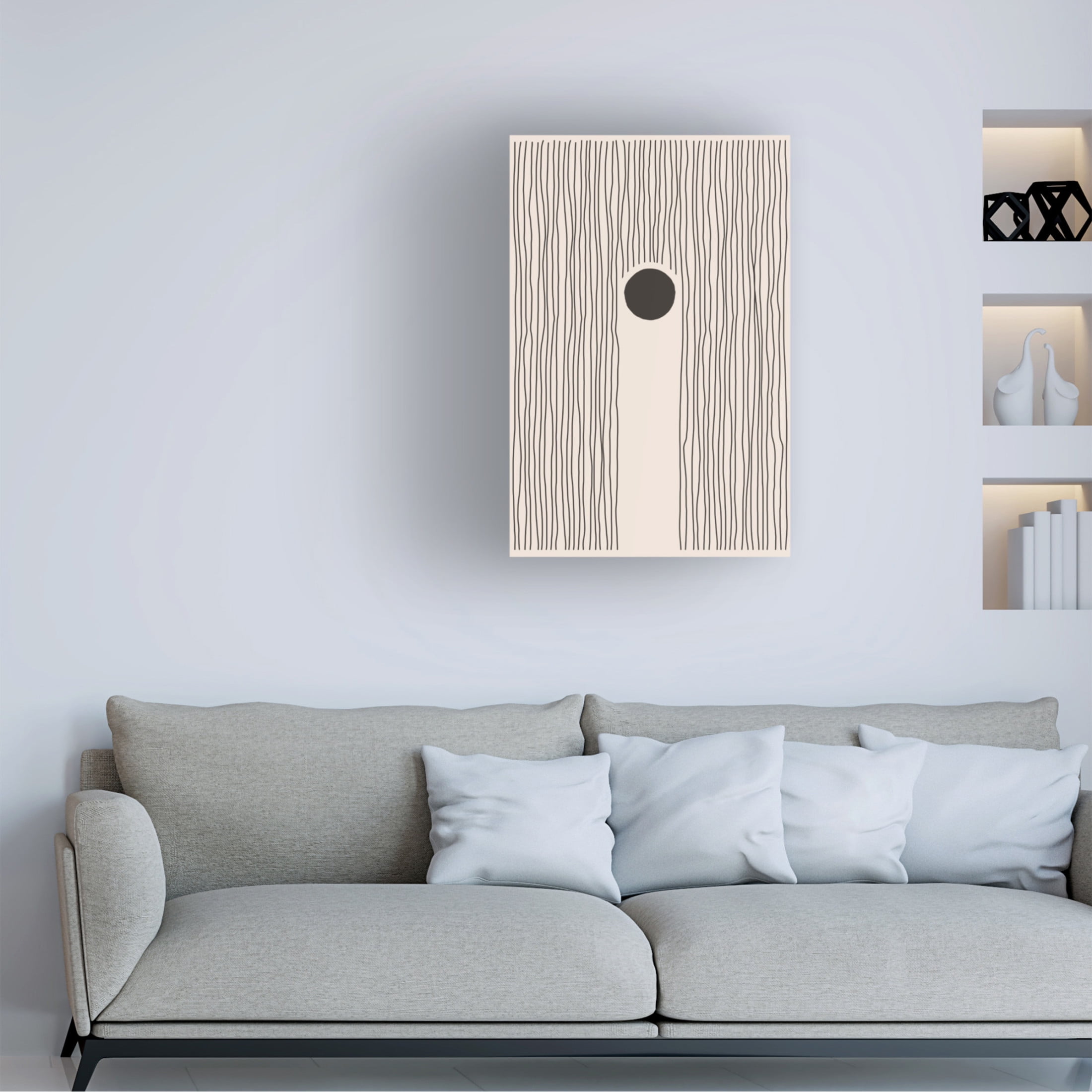 Trademark Fine Art jay stanley Minimal Design Set 18 Canvas Wall Art