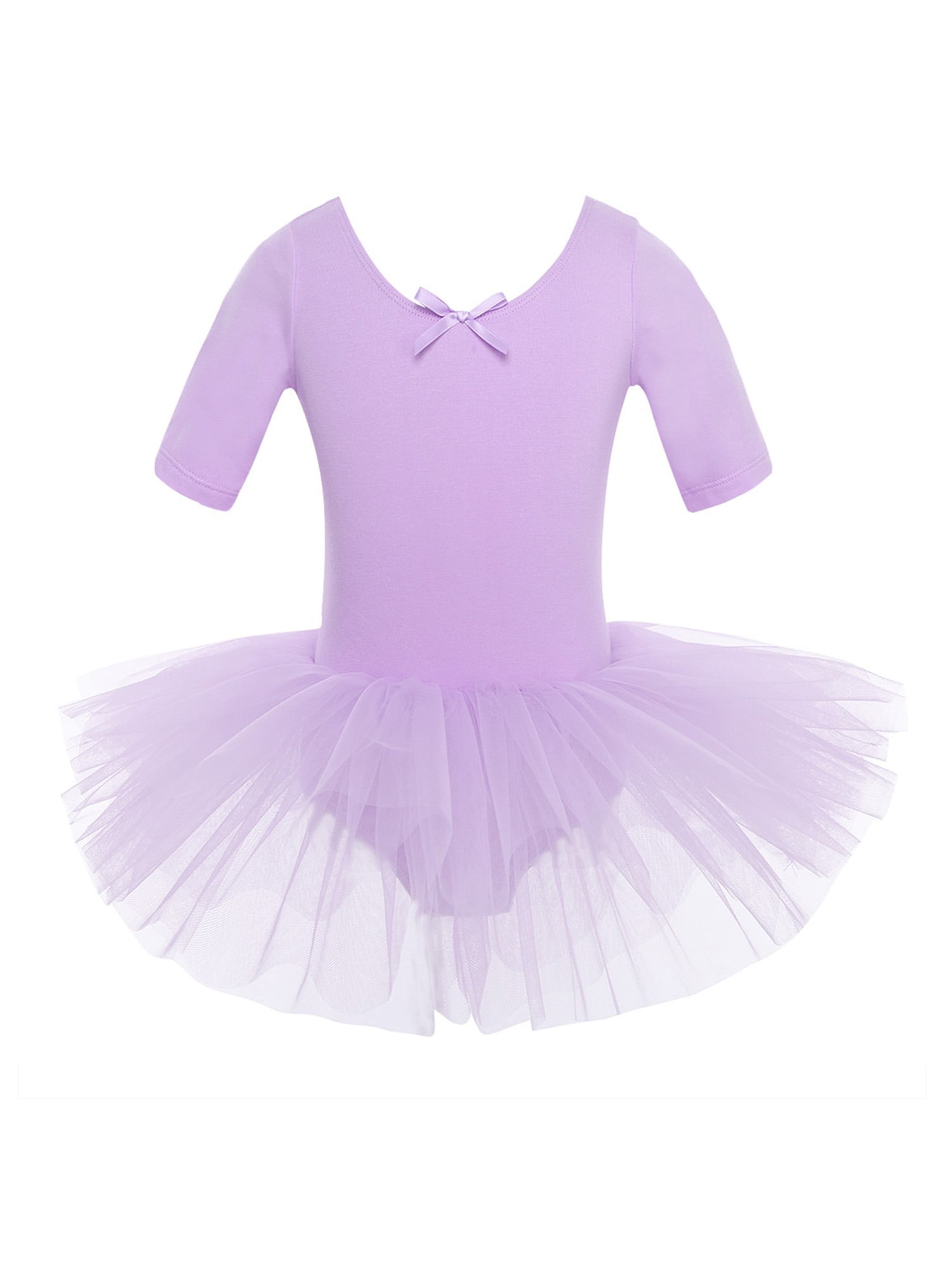 mister temperamentet antik instruktør iEFiEL Girls Cross Back Tulle Ballet Dance Tutu Dress with Built-in  Knickers Dance Outfit - Walmart.com