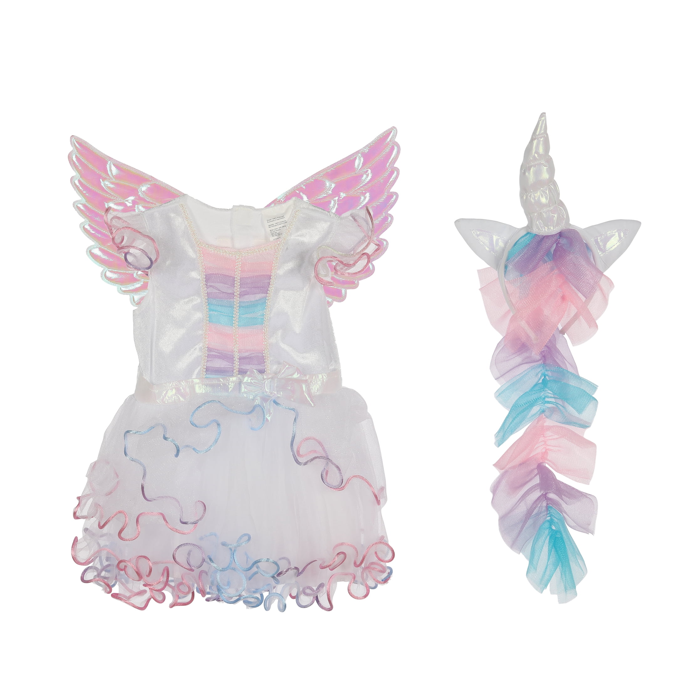 Enchanted Unicorn Halloween Costume for Toddler, Size 3T-4T, by Way to Celebrate