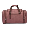 thumbnail image 2 of pitrice Sac de Voyage Imperméable Grande Capacité Portable Randonnée Tablette d'Escalade Bagage Fourre-Tout Bleu Foncé Brun, 2 of 6