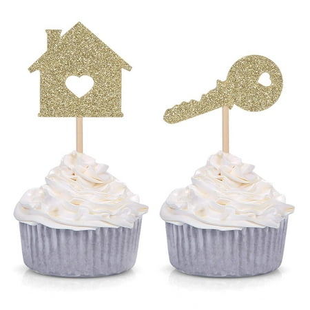 24 Home Sweet Home Cupcake Toppers New House Housewarming 24 Home Sweet Home Cupcake Toppers New House Housewarming