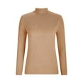 thumbnail image 4 of WRKEKC Sweaters for Women Solid Color Rhinestone Embellished Long Sleeve Crew Neck Knitted Pullover Sweater Top for Women Fall Winter Trendy Outfits, 4 of 6