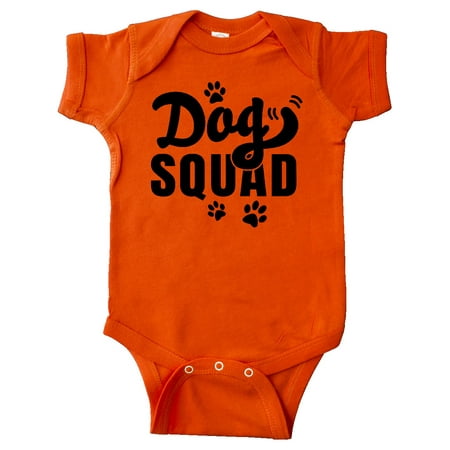 

Inktastic Dog Squad with Paw prints Gift Baby Boy or Baby Girl Bodysuit