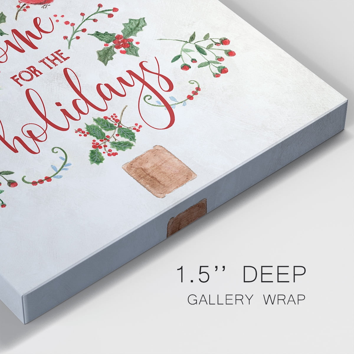 Home for the Holidays Tree- Gallery Wrapped Canvas