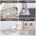 thumbnail image 5 of Honeii Colorful Hat Snowman Pattern Door Mat, Welcome Door Mats Outdoor Indoor, Stain and Fade Resistant, Non-Slip Entry Matfor Bedroom, Bathroom, Kitchen, 5 of 7