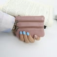 thumbnail image 1 of Compact Purse Wallet - Versatile Zipper Pocket Change Holder for Daily Use Lightweight Travel Organizer for Both Men and Women, 1 of 3