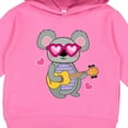 thumbnail image 3 of Inktastic Koala Cute Girls Guitar Toddler Hoodie, 3 of 4