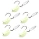 thumbnail image 4 of 5 piezas de señuelo de pesca Jig de agua dulce y salada luminoso de 10 g Luminoso 10g, 4 of 7