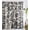 Black and Beige, variant on RoomTalks Black Floral Shower Curtain for Funky Aesthetic Bathroom Decor - Heavy Duty Modern Abstract Matisse Flowers Cute Colorful Botanical Shower Curtain Set