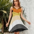 thumbnail image 7 of Bear Brotherhood Pride Flag Dress Summer Street Style Dresses Female Sleeveless Printed Sundress, 7 of 7