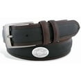 thumbnail image 1 of ZeppelinProducts OKS-BBLPS-BLK-36 Oklahoma State Concho Two Tone Leather Belt- 36 Waist, 1 of 1