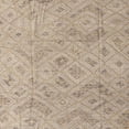 thumbnail image 1 of Ahgly Company Indoor Square Abstract Dark Almond Brown Abstract Area Rugs, 3' Square, 1 of 6