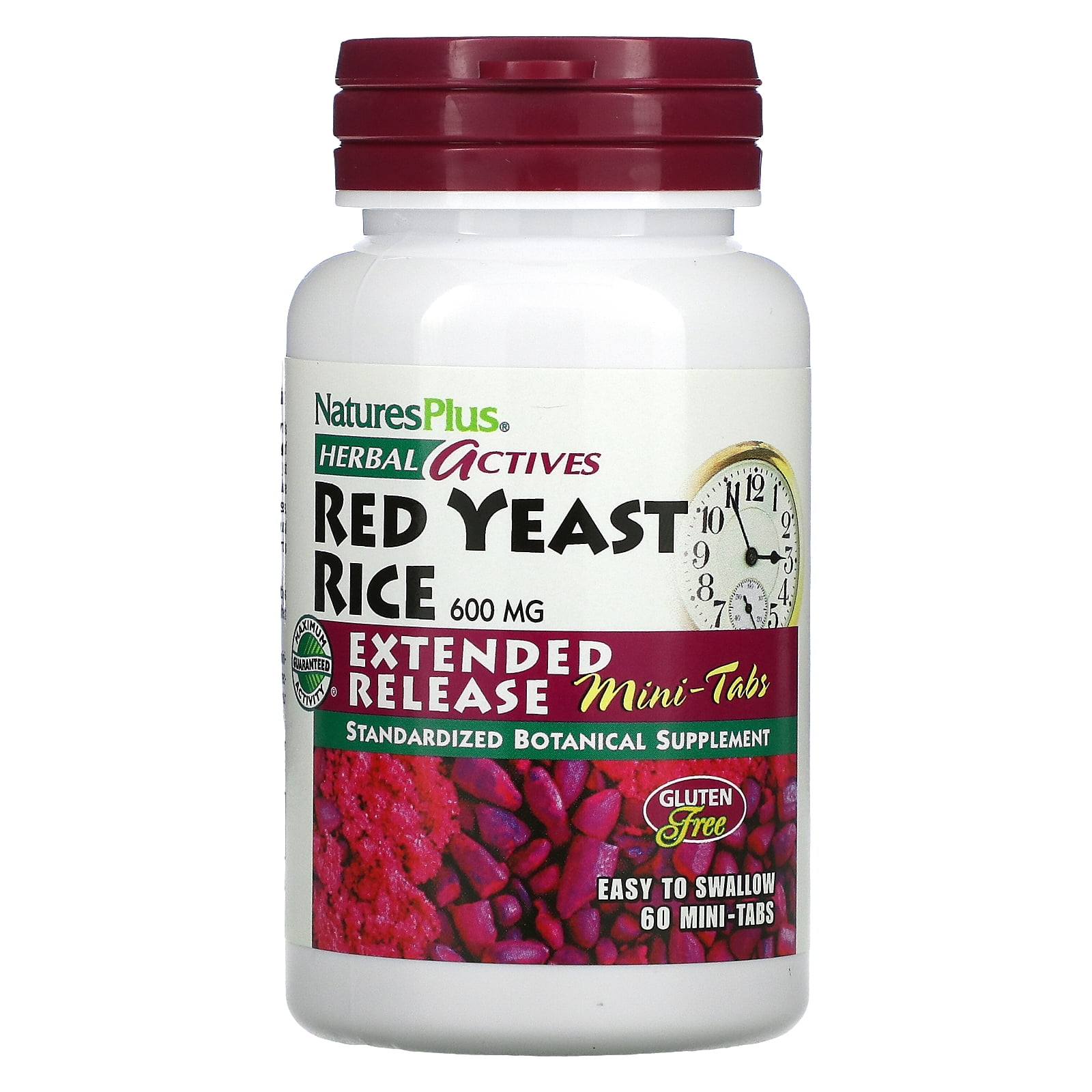 Nature's Plus Herbal Actives, Red Yeast Rice, 300 mg, 60 MiniTablets