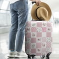 thumbnail image 2 of Pioneer Flower Floral Print Pattern Luggage Cover Fashion Suitcase Cover Baggage Covers Fit 25-28 Inch Luggage (Go Travel), 2 of 5