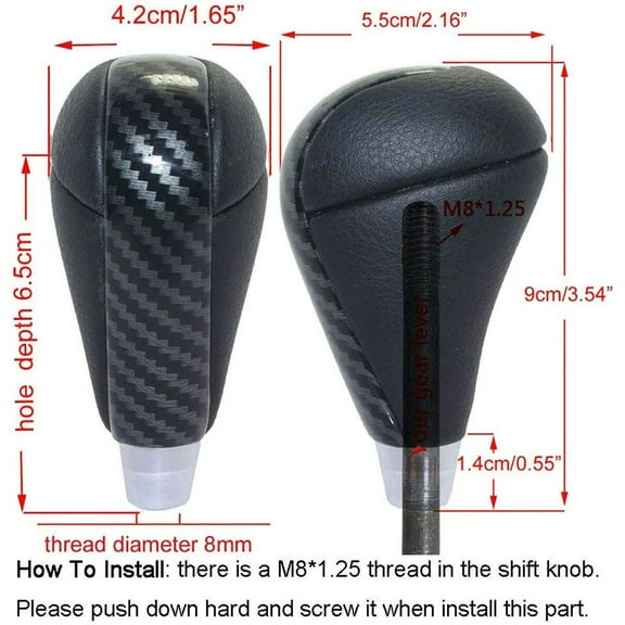 Part Gear Shift Knob 2006 - 2012 For Lexus Is250 Pu Leather Stick Transmission Accessories Automatic High Quality Fangkenuo