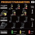 thumbnail image 4 of Kit de prensado de conectores impermeables SOMELINE 22-14 AWG, 4 of 8