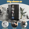thumbnail image 5 of 71" H Metal Storage Cabinet w/ Lock, 4 Adjustable Shelves - Garage, Office, Home, Warehouse Tool Organizer, Black, 5 of 9
