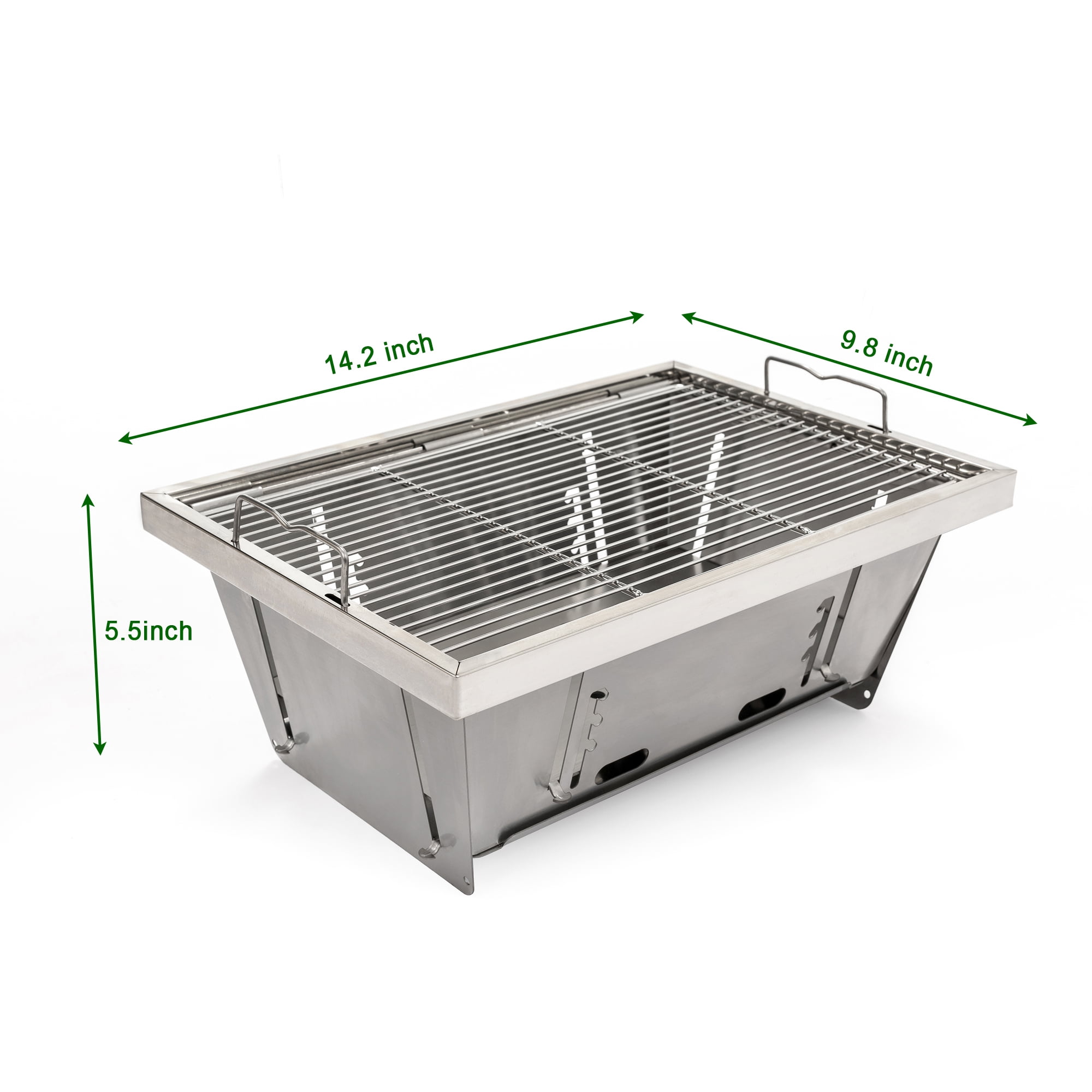 Portable Foldable BBQ Charcoal Grill for Picnic Camping Patio