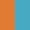 Orange/Teal, variant on Member’s Mark Foam Floating Pad, 6' x 15'