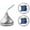 Blue, variant on sweet 16 kisses stickers, (set of 216) 16 birthday chocolate drops labels stickers for 16th birthday, hershey's kisses party favors decor (yellow)