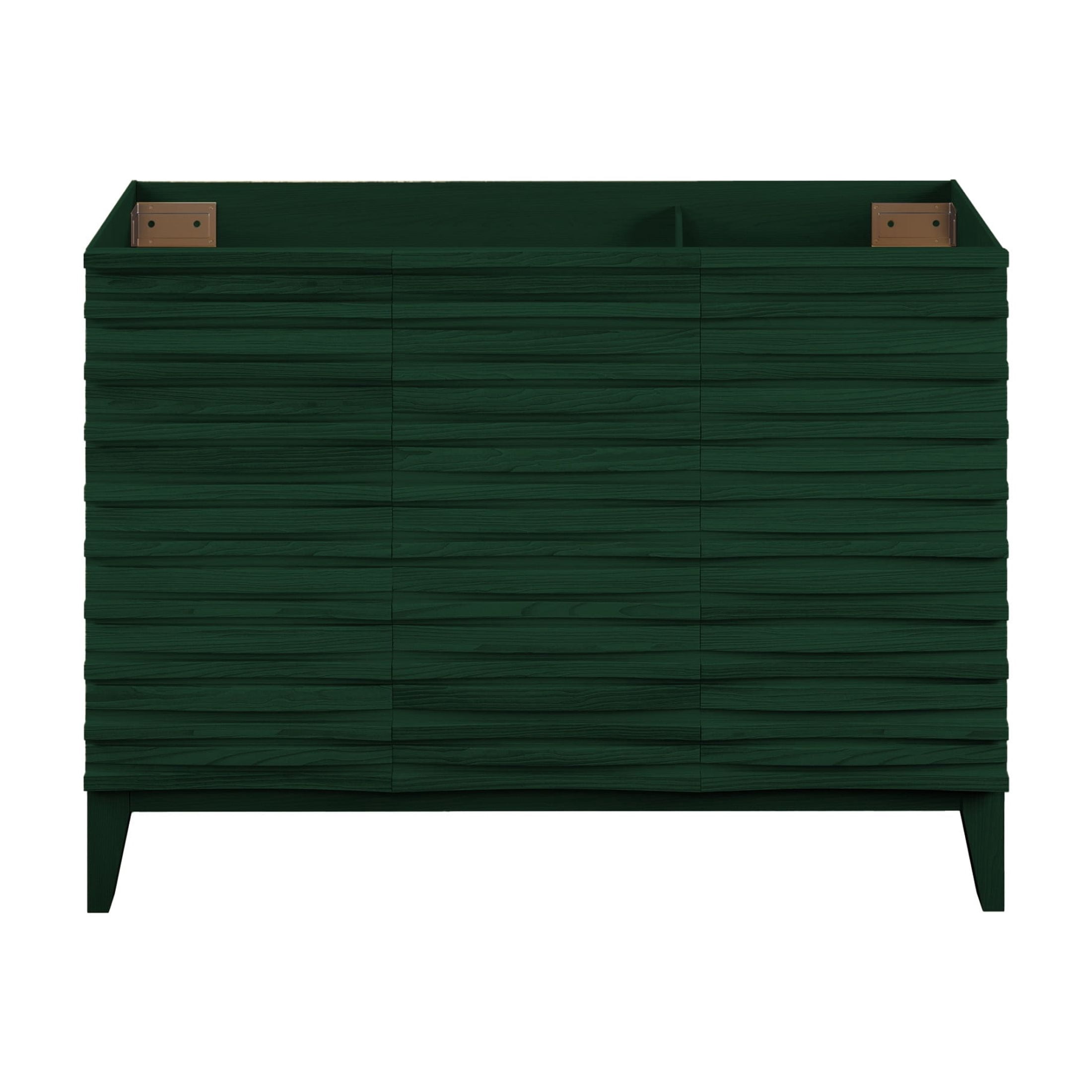 Cascade 48" Freestanding Bathroom Vanity Cabinet without Top in Green Oak