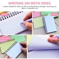 thumbnail image 2 of Minkissy Back to School 3Pcs Lined Notebook Paper Blue Recording Plans Notepad for Students, 2 of 4