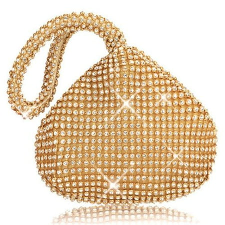 Eleoption 2018 Fashion Women Rhinestone Luxury Triangle Eleoption 2018 Fashion Women Rhinestone Luxury Triangle Clutch Evening Bag Bling Zipper Party Prom Wedding Purse