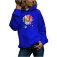 thumbnail image 2 of Puntoco invierno mujer Casual manga larga tops señoras estampado pulóver sudadera blusa Puntoco Puntoco-1548, 2 of 4