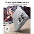 thumbnail image 3 of Funda ESR para iPhone 16 Pro con MagSafe, silicona, gris, 3 of 8