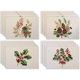 thumbnail image 5 of Granjero Gordo Mantel individual de lino de 4 piezas, superficie protectora, mantel lavable antideslizante (17,7 x 12,6 pulgadas, A10), 5 of 5
