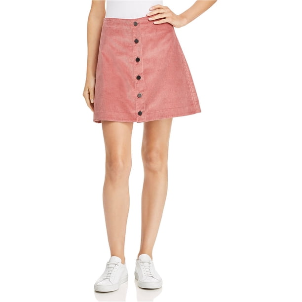 Falda de pana Elizabeth and James Prewitt para mujer color rosa 8
