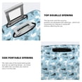 thumbnail image 5 of Haiem Black White Gray Rabbit Luggage Cover Printed Suitcase Covers for Luggage Elastic Washable Suitcase Protector Fits 18-32 Inch Luggage-Medium, 5 of 9