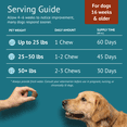 thumbnail image 6 of VetsLeaf Hip and Joint Supplement for Dogs - Glucosamine, Chondroitin & MSM with Collagen, Boswellia & Devils Claw - 6g Per Chew - Made in USA - 60 Count, 6 of 8