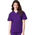 thumbnail image 1 of Maevn Unisex Core V-Neck TopPurple, X-Small, 1 of 1