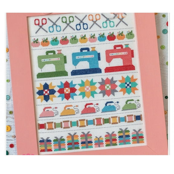 Sew by Row Cross Stitch Pattern