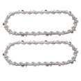 thumbnail image 1 of High quality 2-pack 4-inch 28-section chain lithium electric chain saw chain, 1 of 5