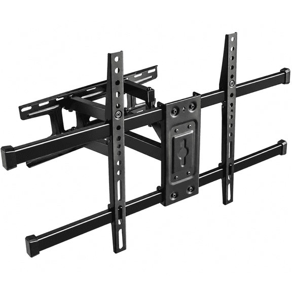 USX MOUNT Heavy Duty Full Motion Tilting Swivel Leveling Dual-Arm Articulating TV Wall Mount, VESA 200x100–600x400mm, Fits Wood Stud & Solid Concrete Walls, Holds up to 120 lbs