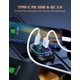 thumbnail image 2 of Transmisor FM Bluetooth RIWUSI Type-C PD 30W y QC 3.0 para coche, 2 of 7