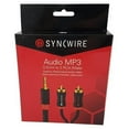 thumbnail image 1 of Syncwire Audio Premium Cable 3.5Mm Jack To 2 RCA Stereo Black 1 Meter (3.25ft), 1 of 1