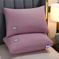 thumbnail image 1 of Premium Polyester Fiber Neck Support Pillows for Home Use - Adjustable Thickness (10.1-15cm), Machine Washable, Lightweight (0-1kg), Non-Collapsible Design, Wholesale Available - Wheat Ear Knitted, 1 of 5