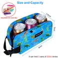 thumbnail image 5 of Freezable Lunch Bag,Freezable Snack Bag,Mini Cooler Bag for Travel/Work/School,Small Insulated Bag,Small Cooler Lunch Box with Ice Packs,Insulated Snack Bag,Freezable Snack Box with Handle Buckle, 5 of 6