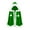 Green, variant on Christmas Halloween Cape for Everyone Solid Color Hooded Cloak Santa Xmas Velvet Hooded Cape Robe for Party