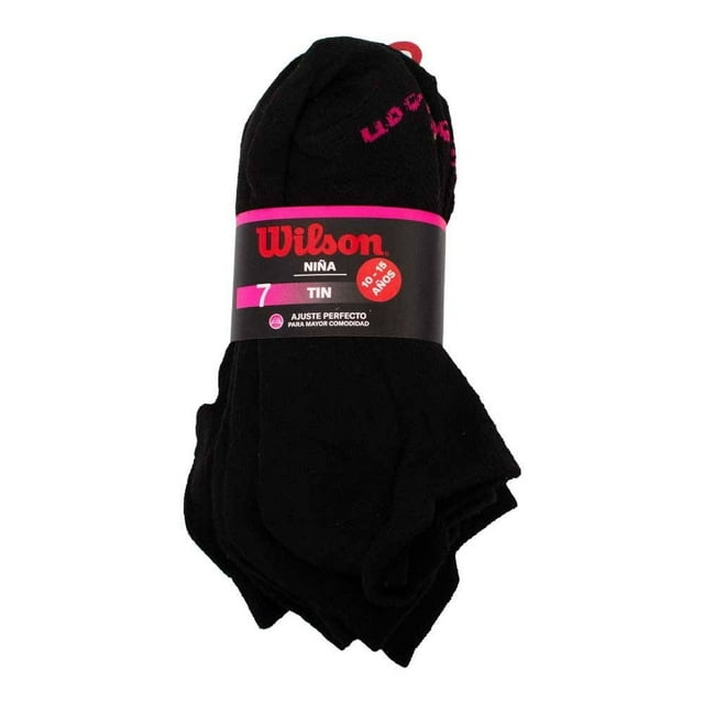 Tines Wilson Para niña Talla CH Negro 7 Piezas