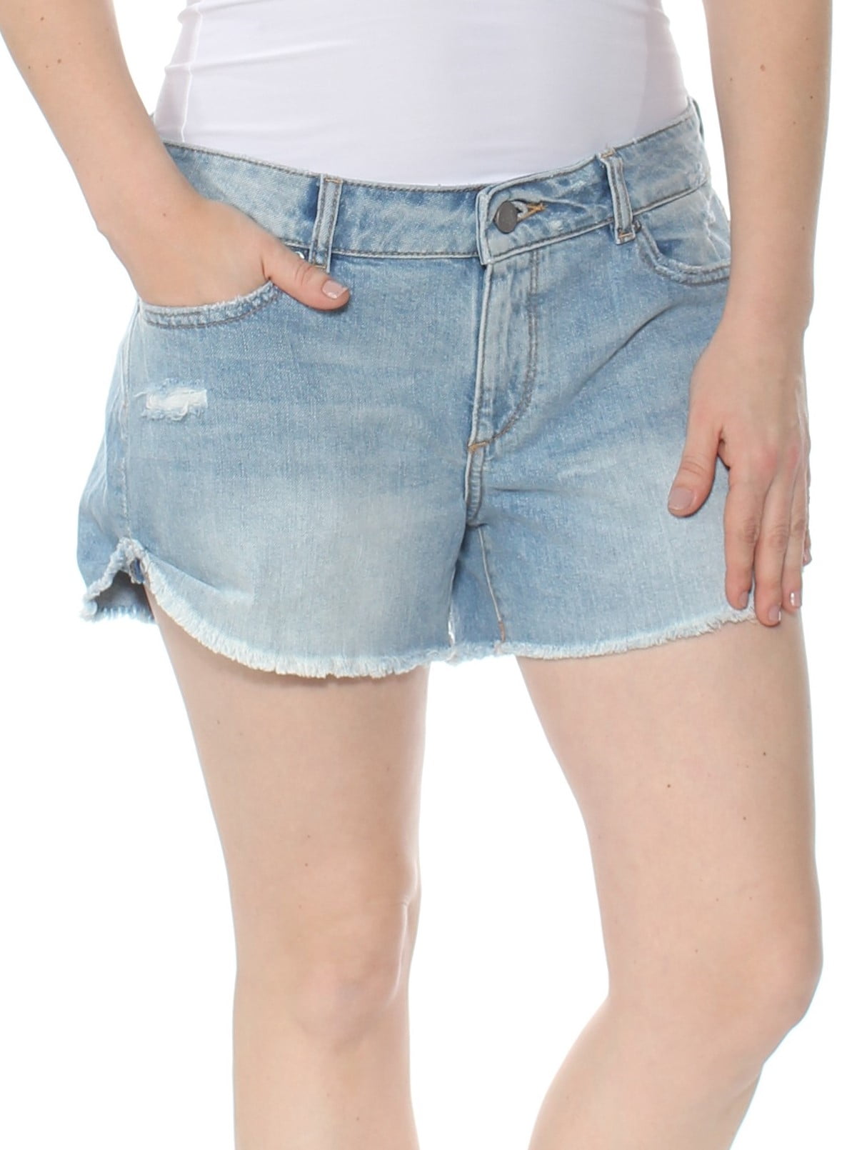 walmart womens blue jean shorts