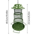 thumbnail image 2 of Outdoor Feeder Outdoor Hanging Squirrel Chew Wild Bird Feeder 3 Layer Retractable Bird Feeder Outdoor And Garden Sneak A Window Mount Feeder Droll Tube Feeder Birdseed Containers Squirrel, 2 of 5