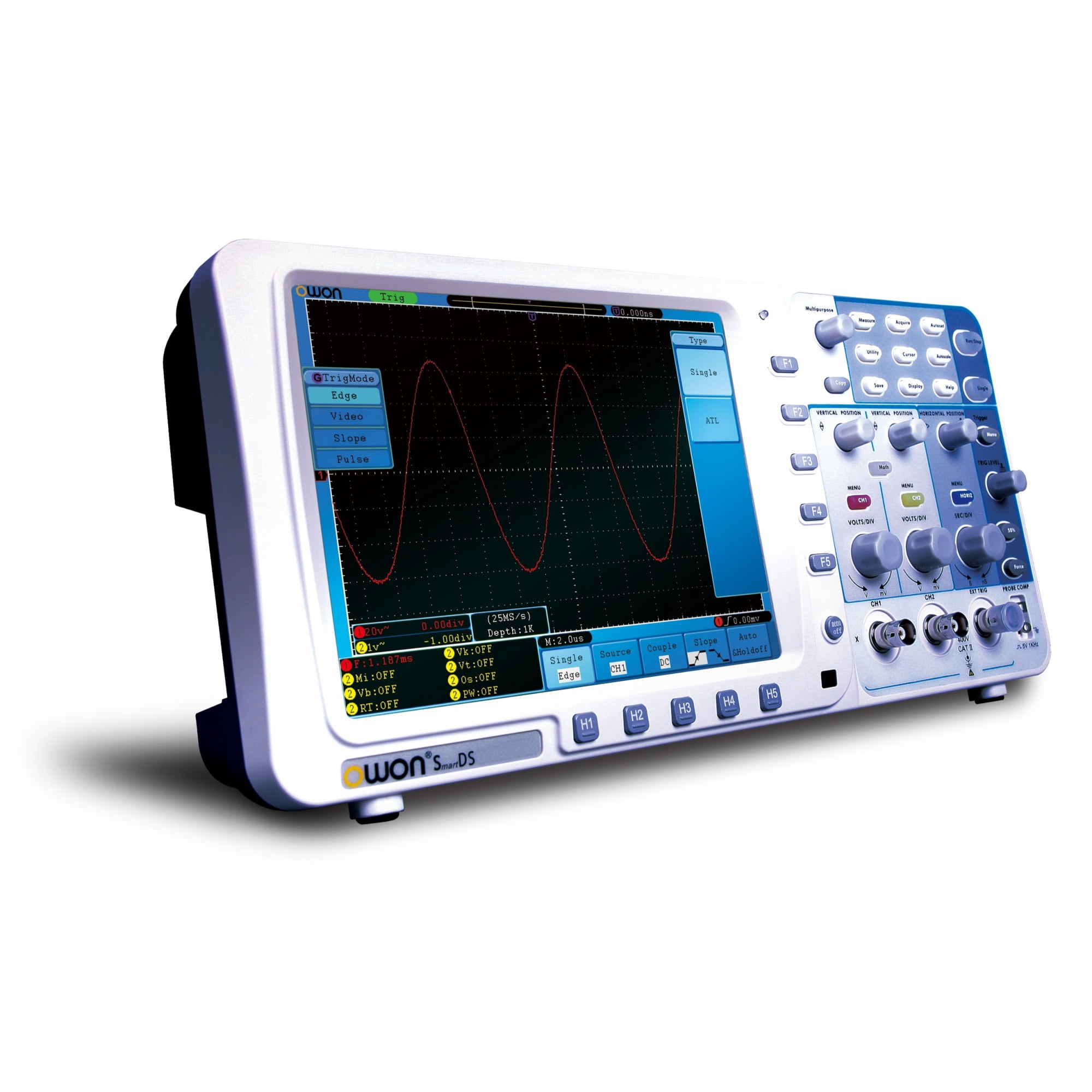 SDS7102V 2nd Generation Economical Type Digital Storage Oscilloscope