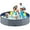Gray, variant on Niubya 97 x 16'' Foldable Dog Swimming Pool, Portable Bath Tub for Pets Indoor and Outdoor(Gray)